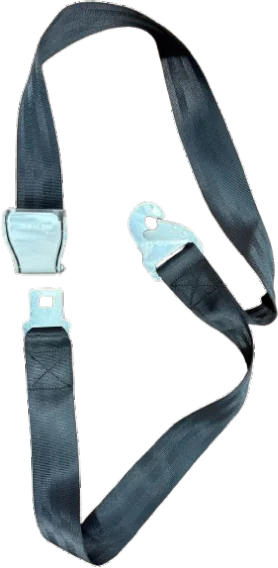 Flight engineer safety belt
