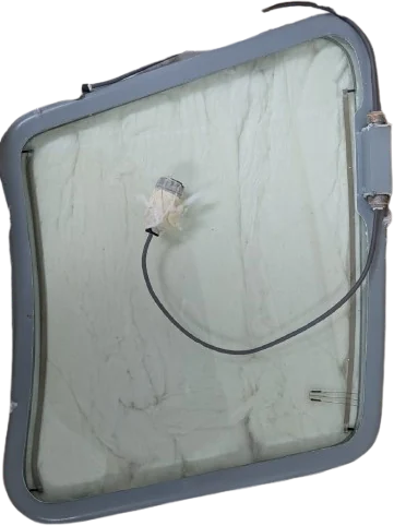 Heated windshield