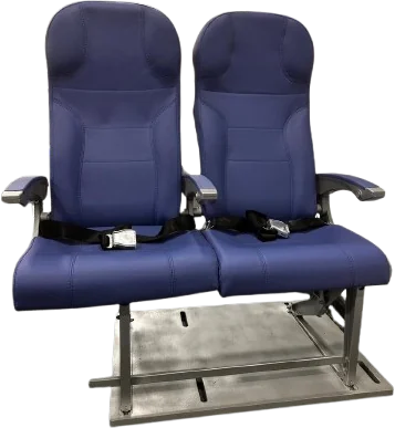 Front facing twin passenger seat
